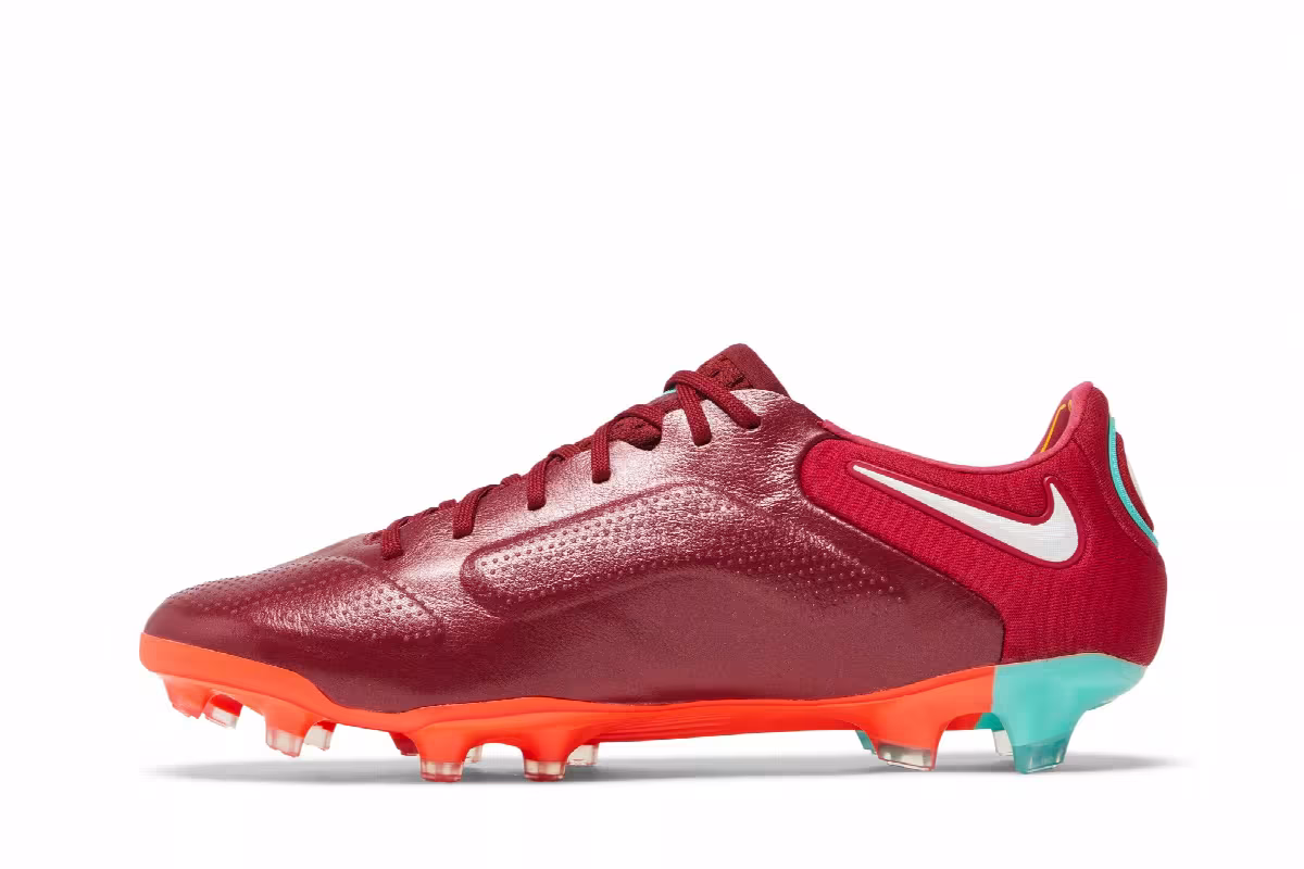 Nike Tiempo Legend 9 Elite FG Team Red Mystic Hibiscus, view 4