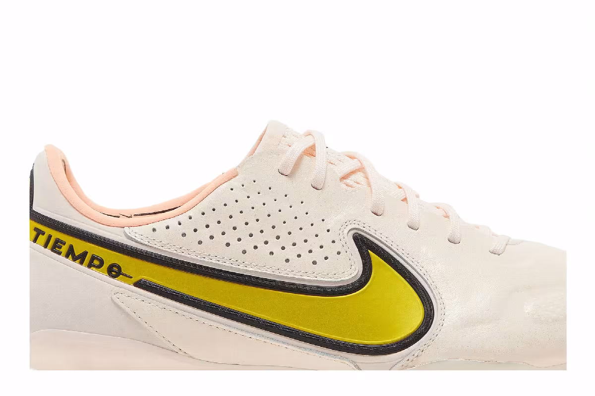 Nike Tiempo Legend 9 Elite FG Guava Ice Yellow Strike, view 3