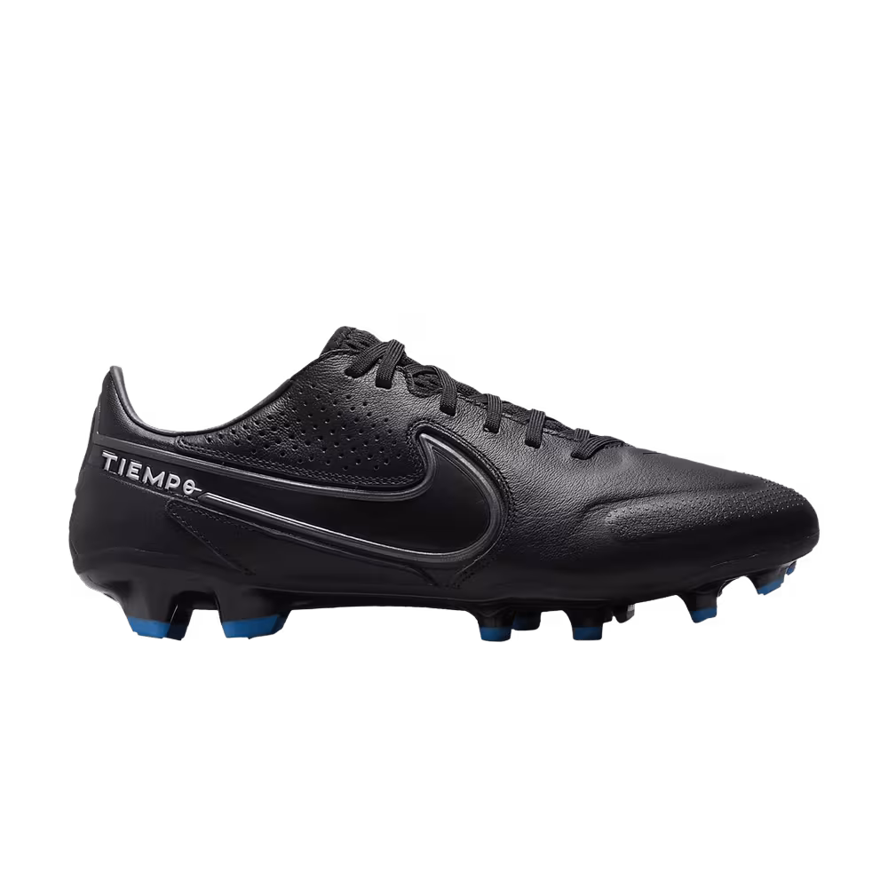 Nike Tiempo Legend 9 Pro FG Black Dark Smoke Grey