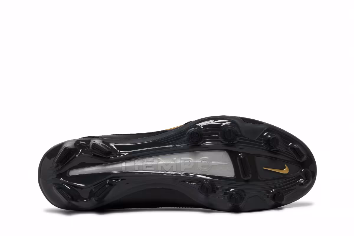 Nike Tiempo Legend 9 Pro FG Black Metallic Gold, view 5
