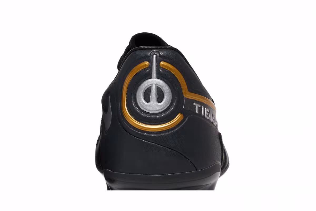 Nike Tiempo Legend 9 Pro FG Black Metallic Gold, view 8