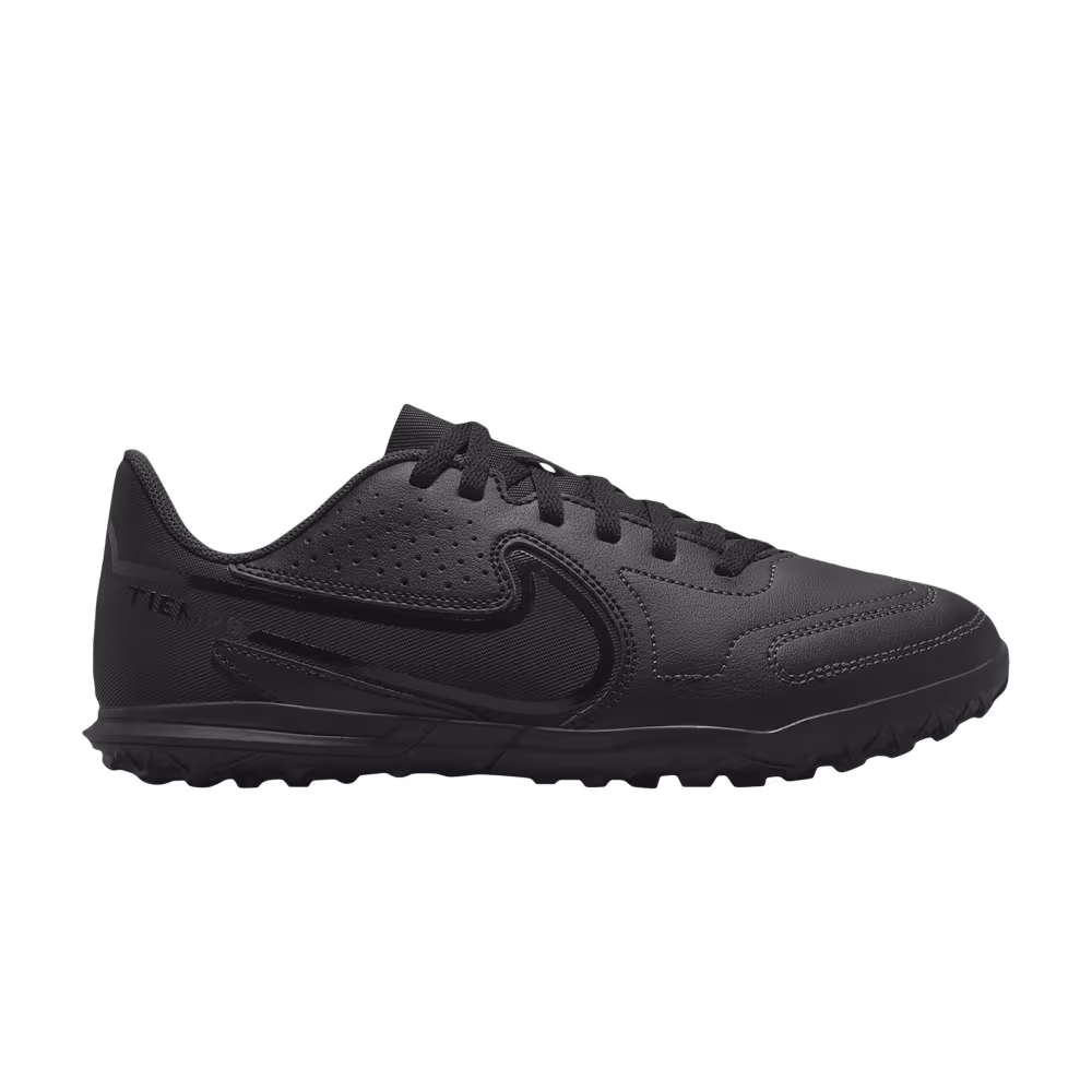 Nike Tiempo Legend 9 Club TF GS Black White