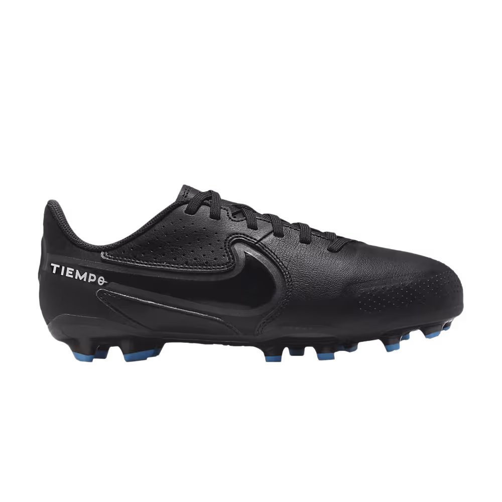 Nike Tiempo Legend 9 Academy MG GS Black Dark Smoke Grey