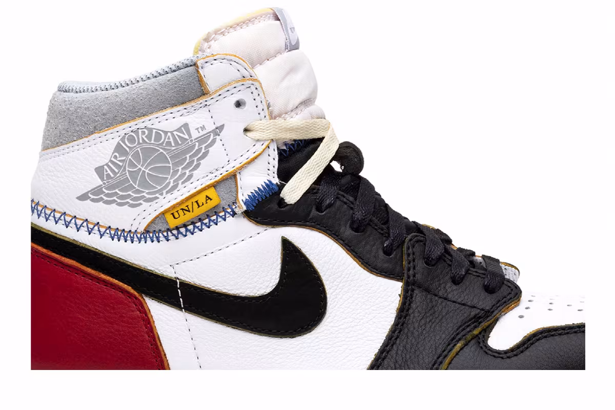 Union LA x Air Jordan 1 High NRG Black Toe, view 3