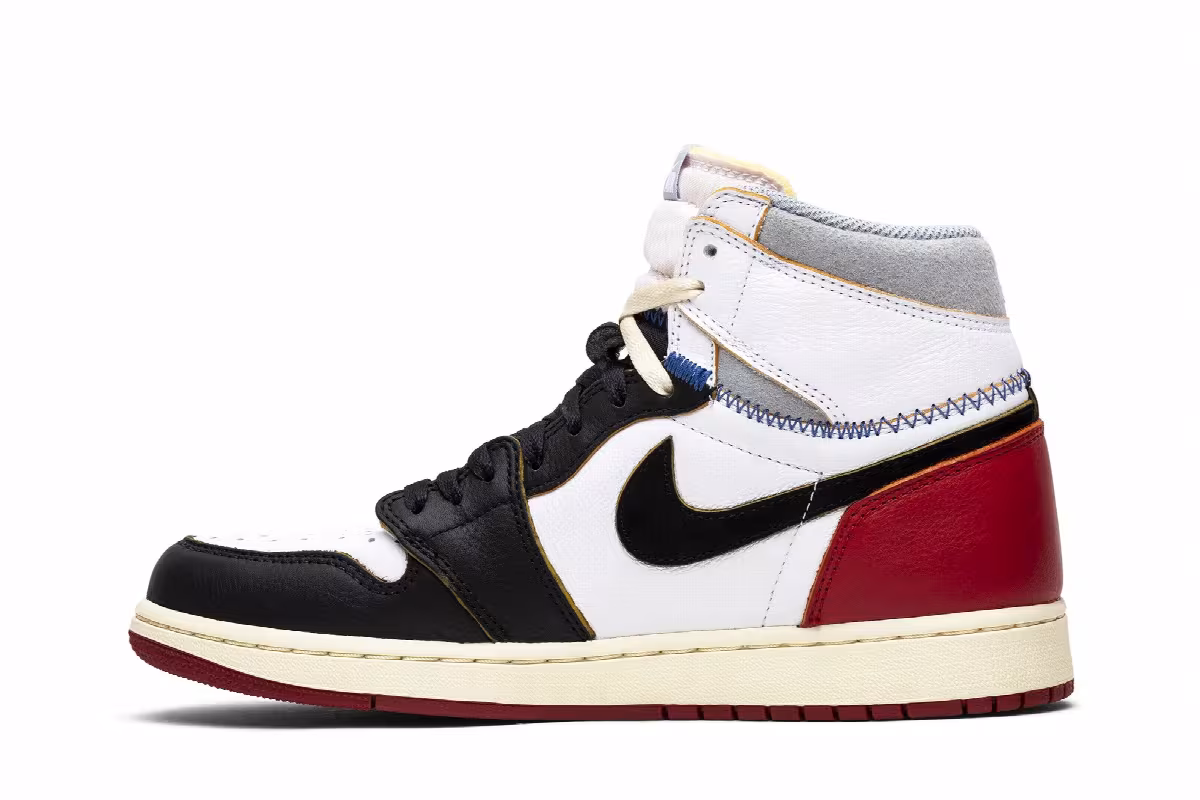 Union LA x Air Jordan 1 High NRG Black Toe, view 4