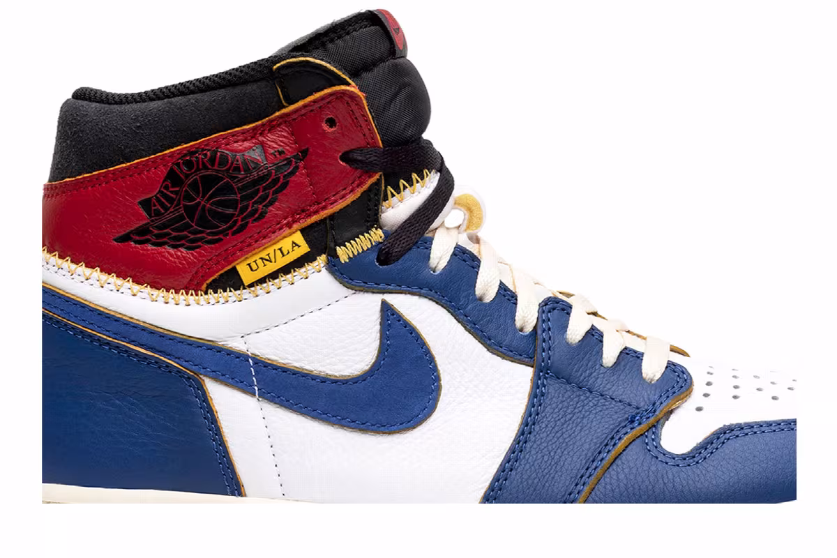 Union LA x Air Jordan 1 High NRG Storm Blue, view 3