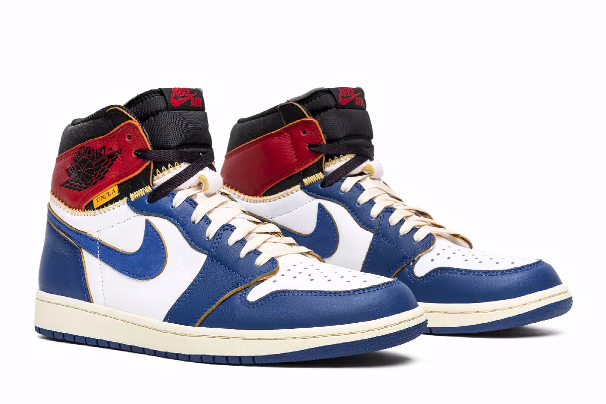 Union LA x Air Jordan 1 High NRG Storm Blue, view 9