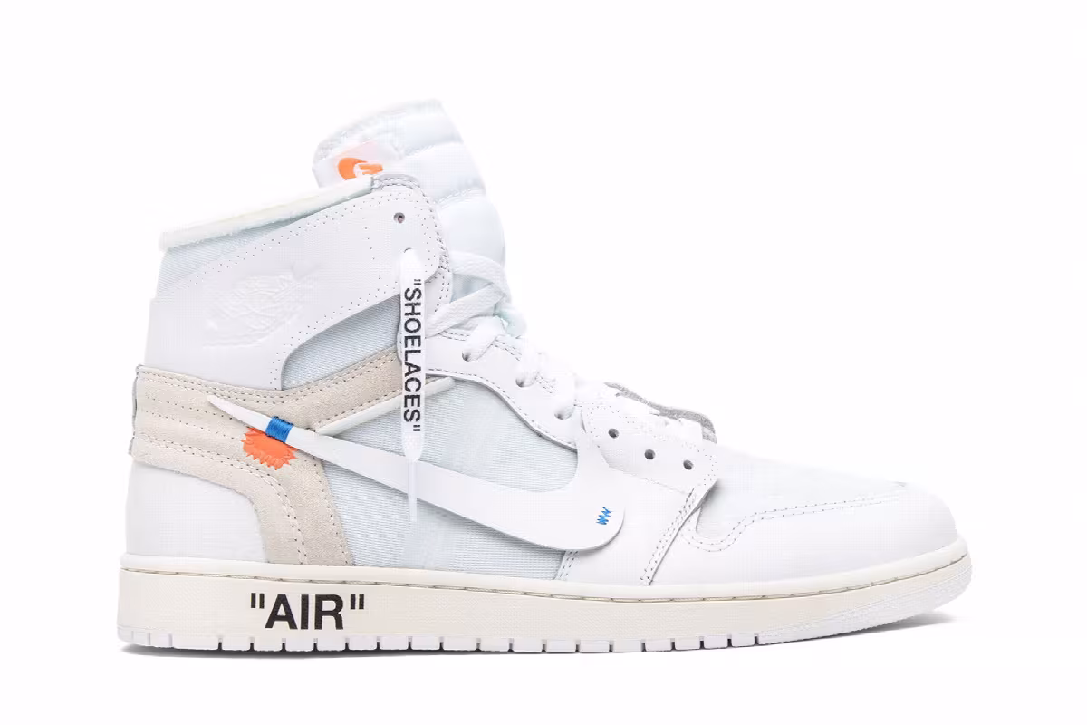Off-White x Air Jordan 1 High OG White 2018, view 2