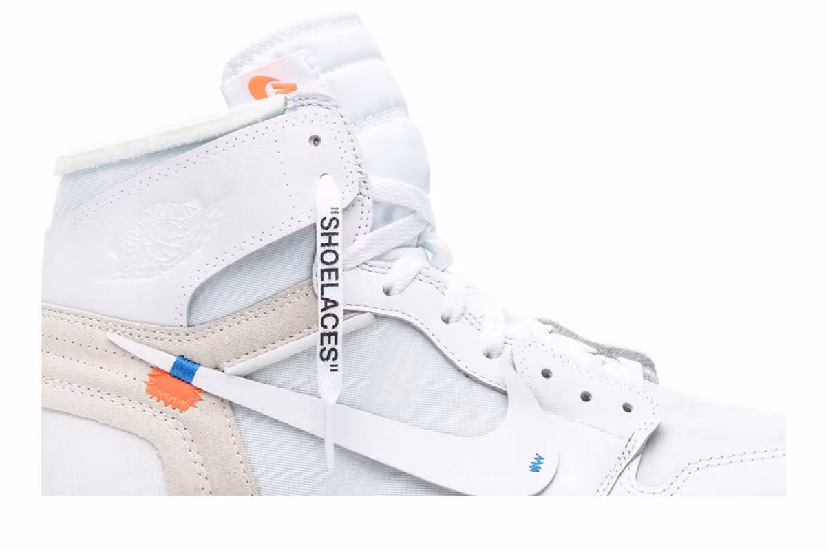 Off-White x Air Jordan 1 High OG White 2018, view 3