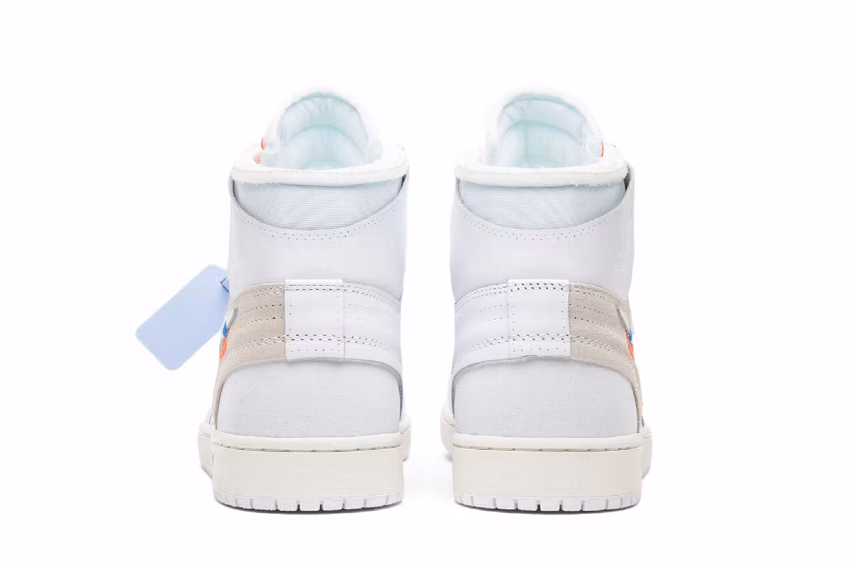 Off-White x Air Jordan 1 High OG White 2018, view 7