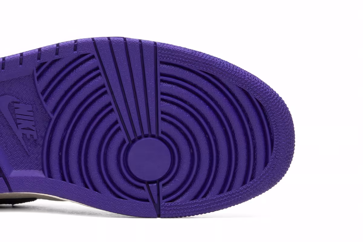 Air Jordan 1 High OG Court Purple, view 6