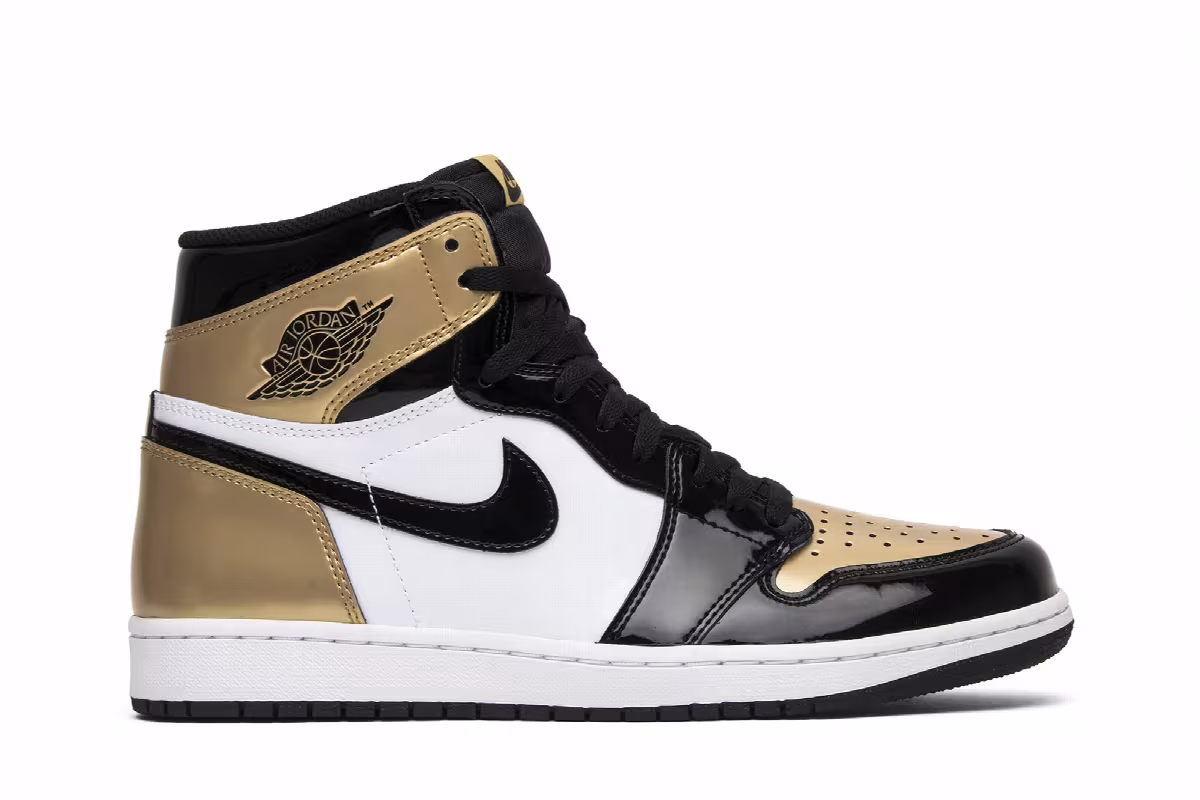 Air Jordan 1 High OG NRG Gold Toe, view 2