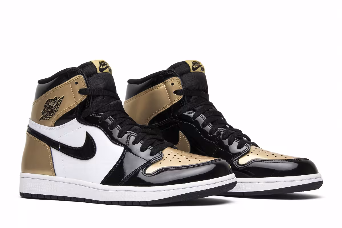 Air Jordan 1 High OG NRG Gold Toe, view 9