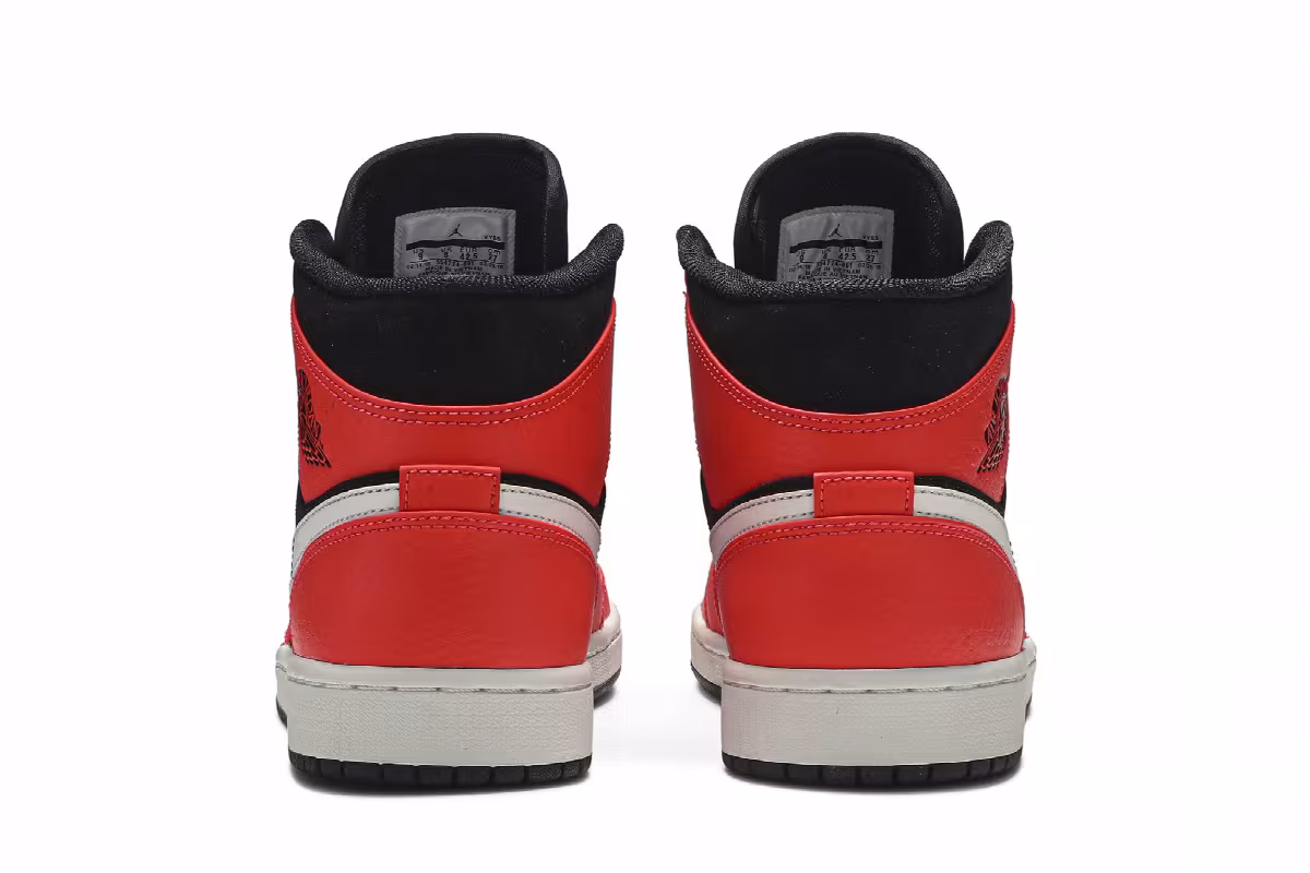 Air Jordan 1 Mid Infrared 23, view 7