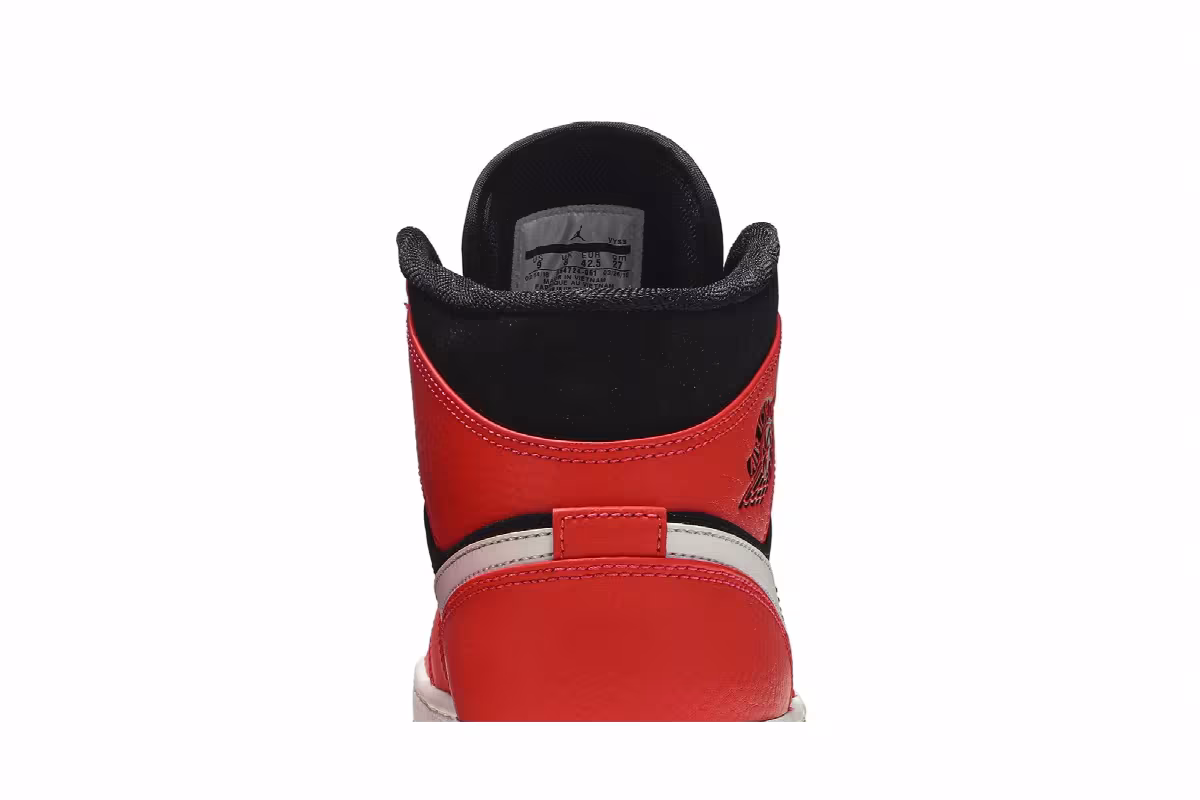 Air Jordan 1 Mid Infrared 23, view 8
