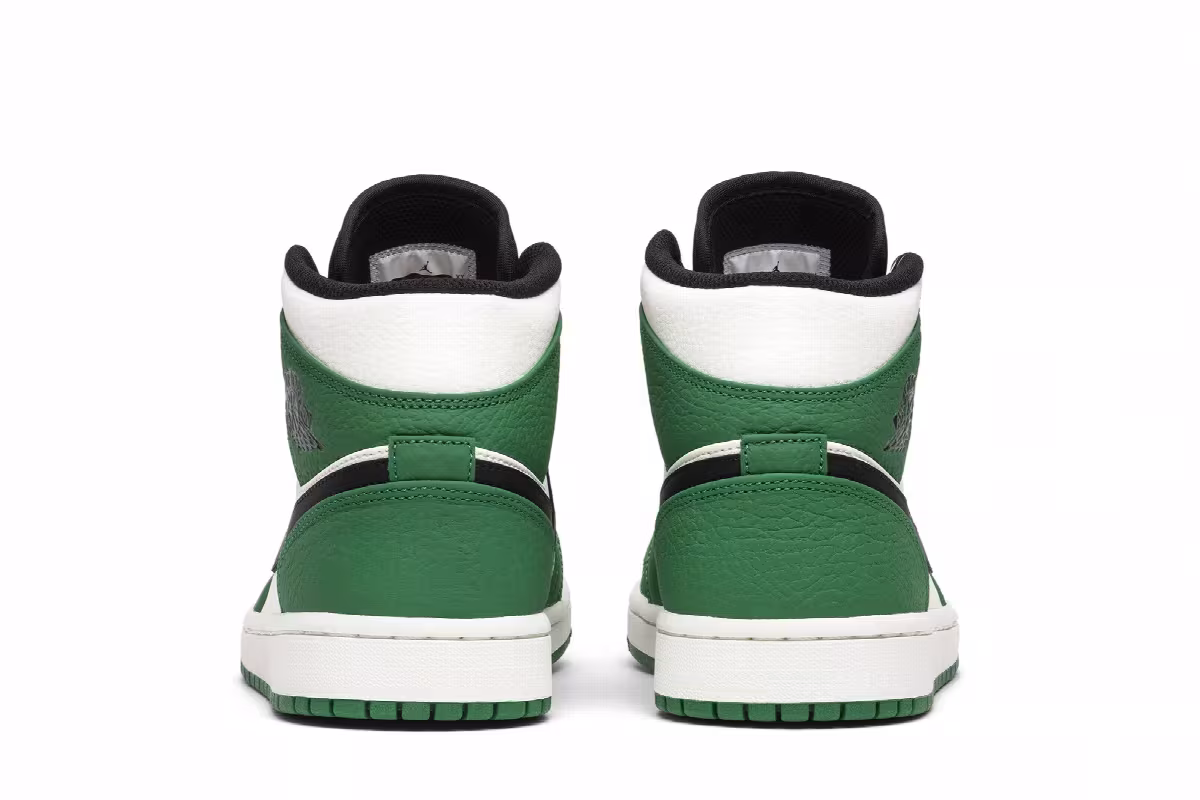 Air Jordan 1 Mid Pine Green, view 7
