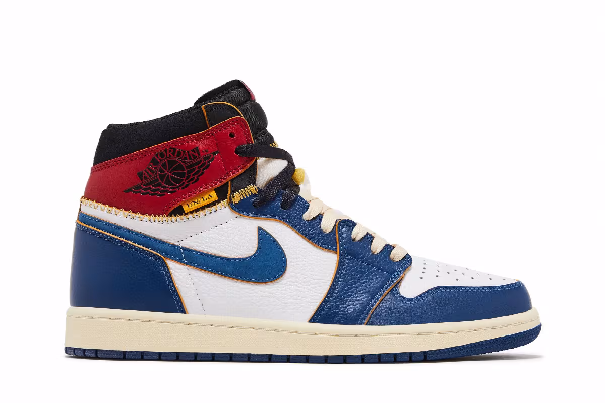 Union LA x Air Jordan 1 High NRG Storm Blue, view 2