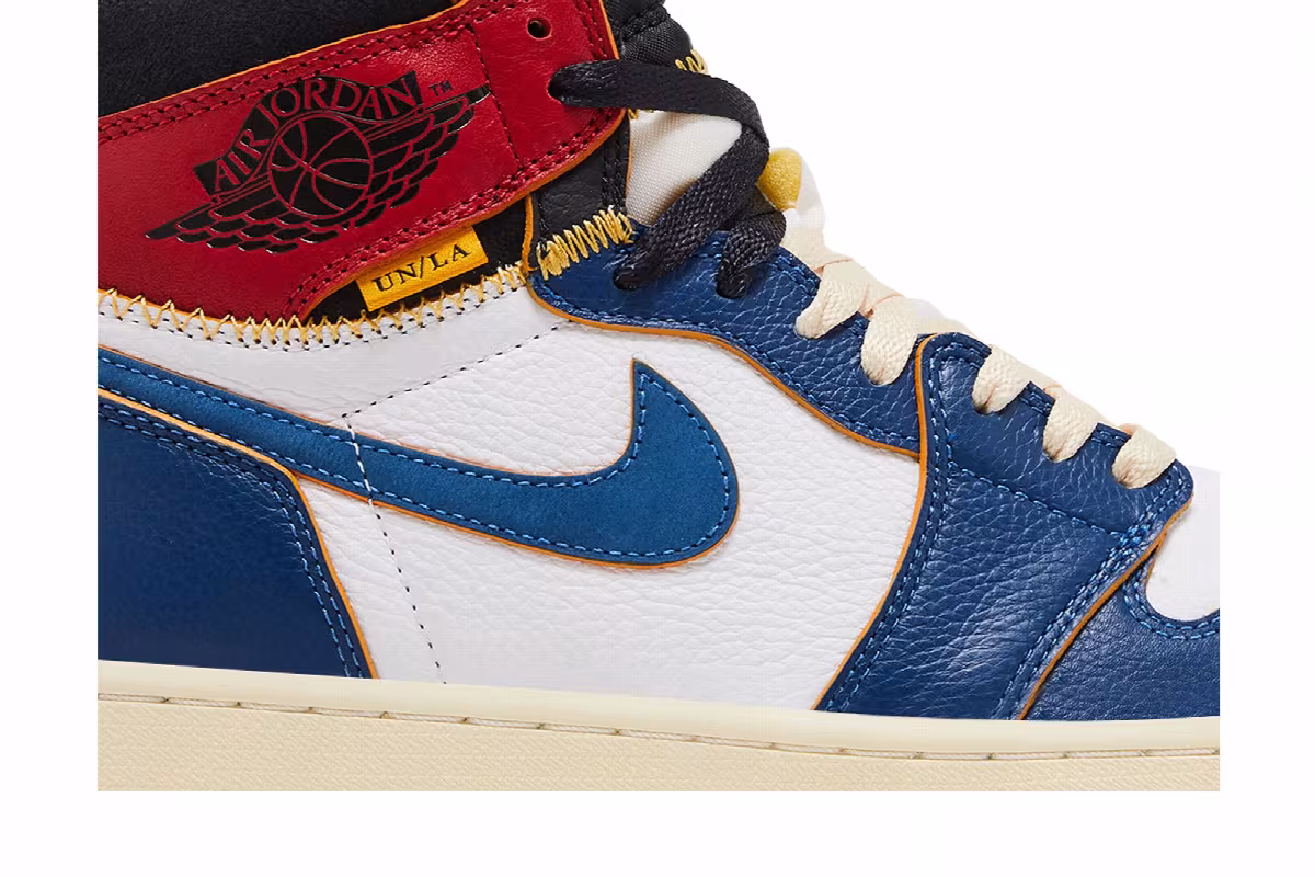Union LA x Air Jordan 1 High NRG Storm Blue, view 3