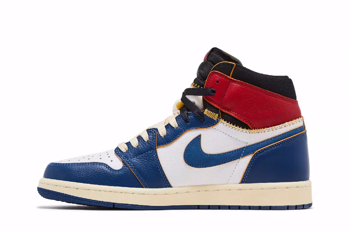 Union LA x Air Jordan 1 High NRG Storm Blue, view 4