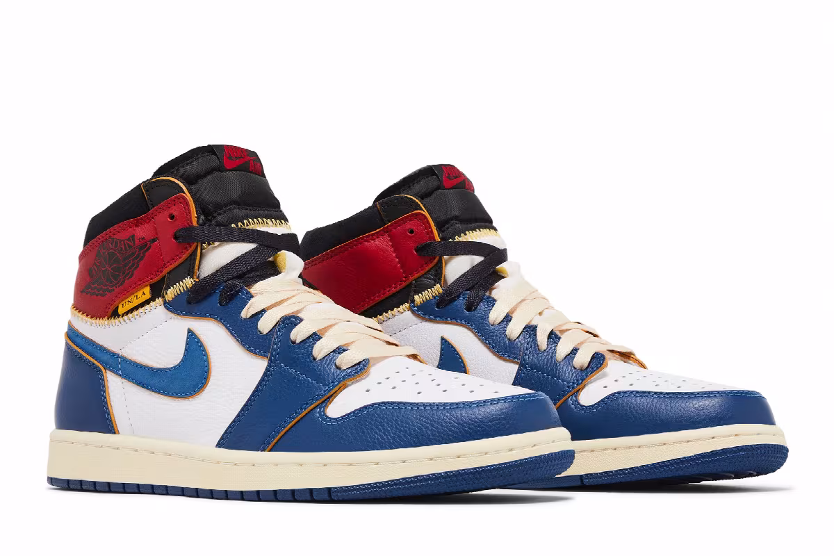 Union LA x Air Jordan 1 High NRG Storm Blue, view 9
