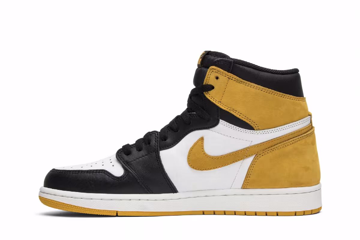 Air Jordan 1 High OG Best Hand in the Game - Yellow Ochre, view 4