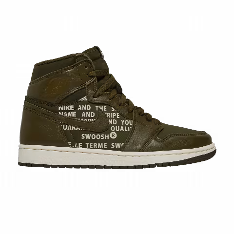 Air Jordan 1 High OG 'Olive Canvas'