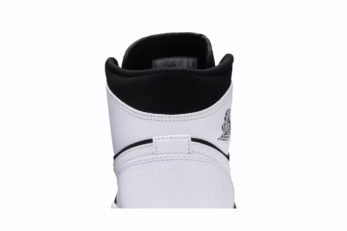 Air Jordan 1 Mid Tuxedo, view 8