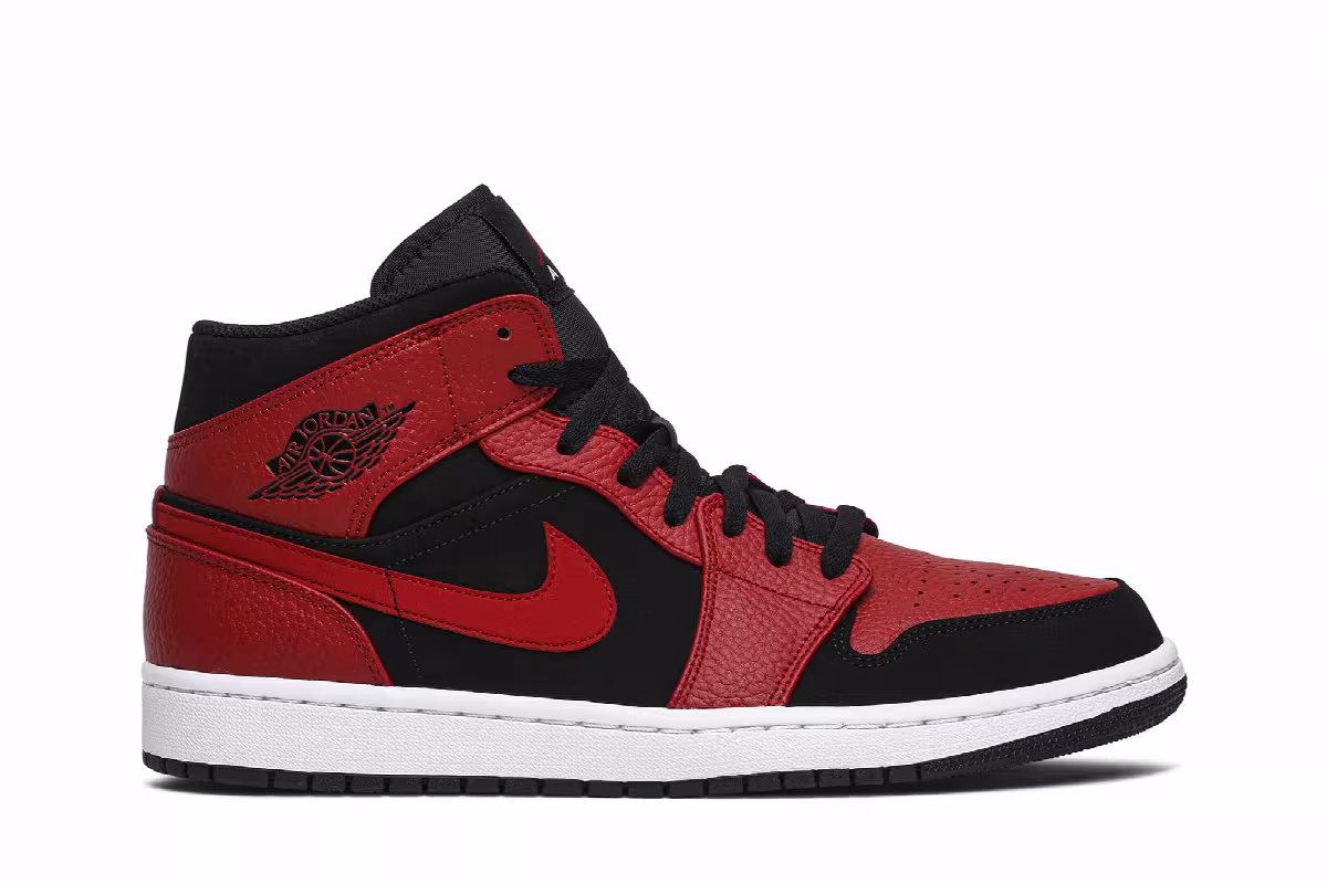 Air Jordan 1 Mid Bred, view 2