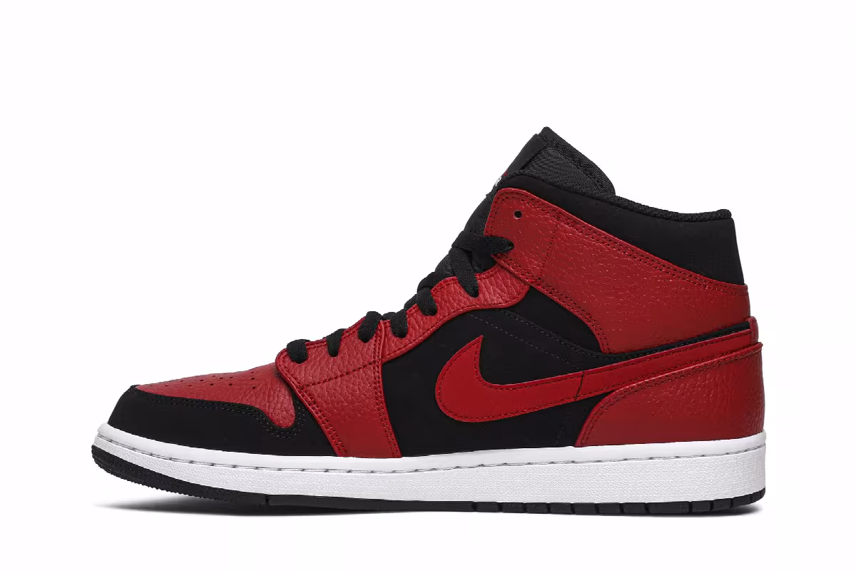 Air Jordan 1 Mid Bred, view 4