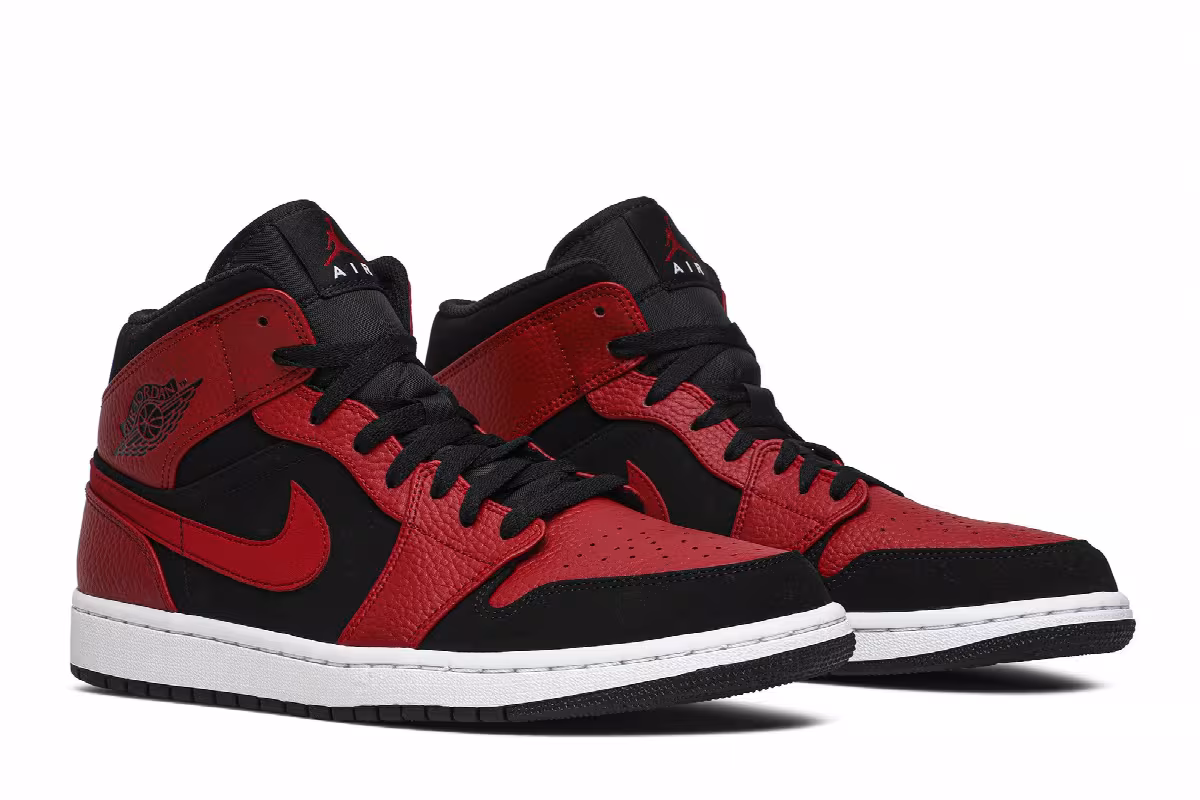 Air Jordan 1 Mid Bred, view 9