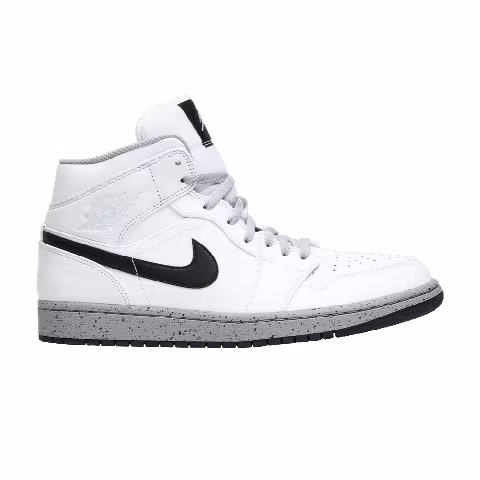 Air Jordan 1 Mid 'White Cement'