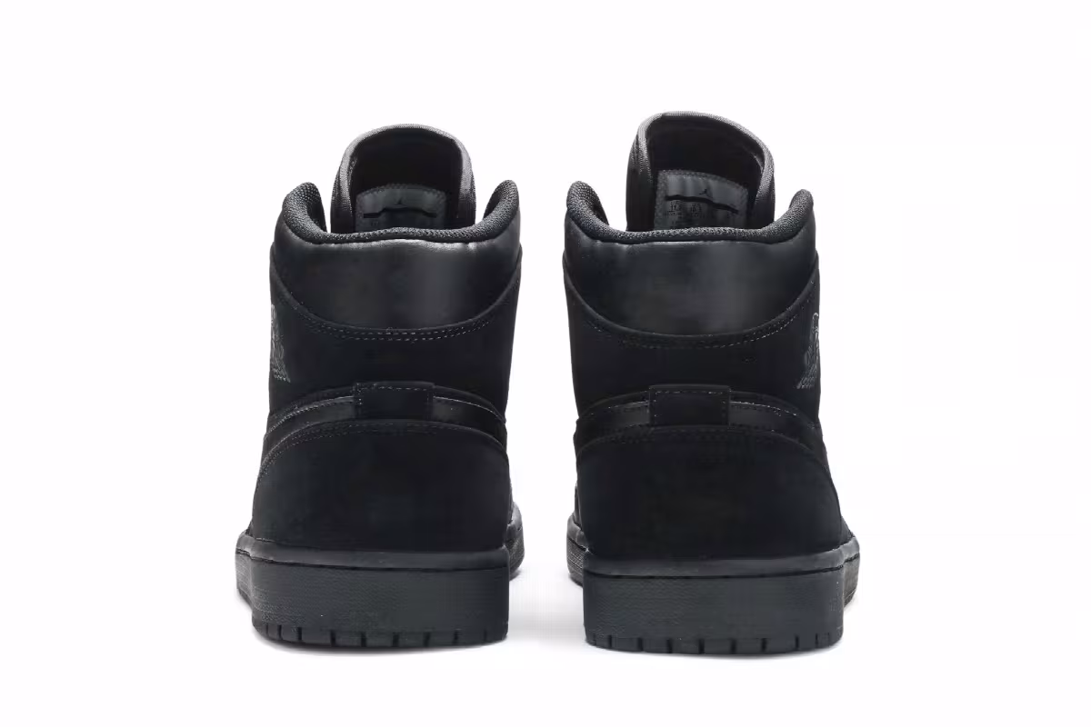 Air Jordan 1 Mid Black, view 7