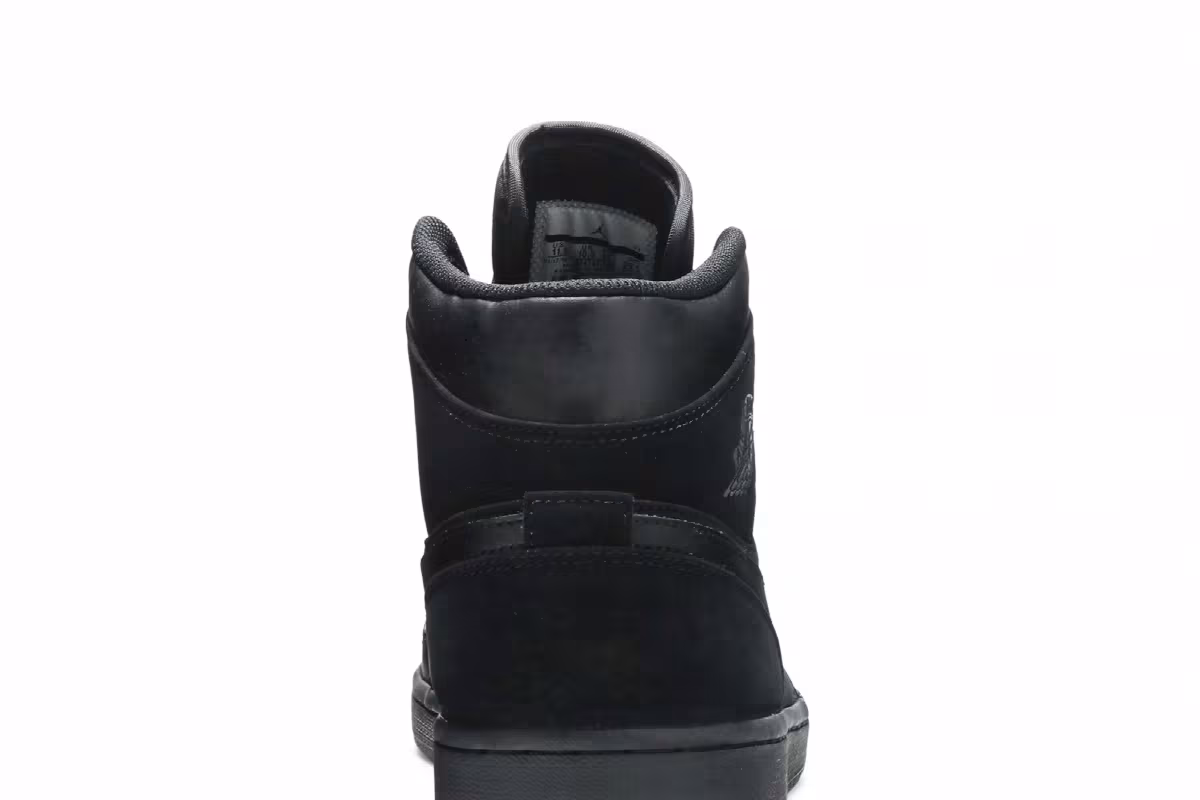 Air Jordan 1 Mid Black, view 8