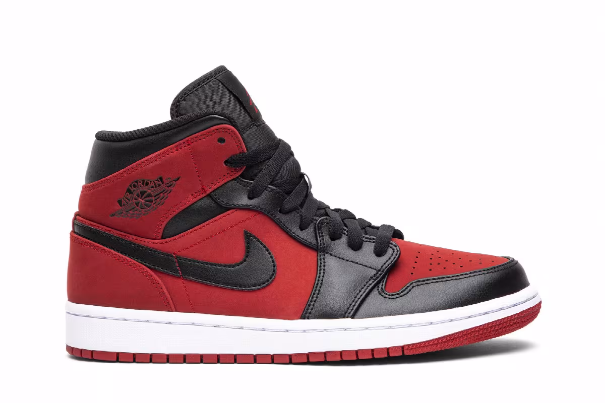 Air Jordan 1 Mid Reverse Banned, view 2