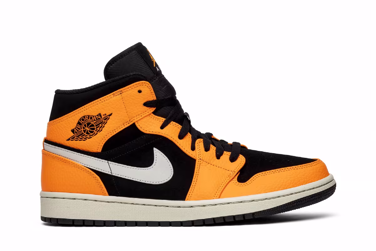 Air Jordan 1 Mid Black Cone, view 2