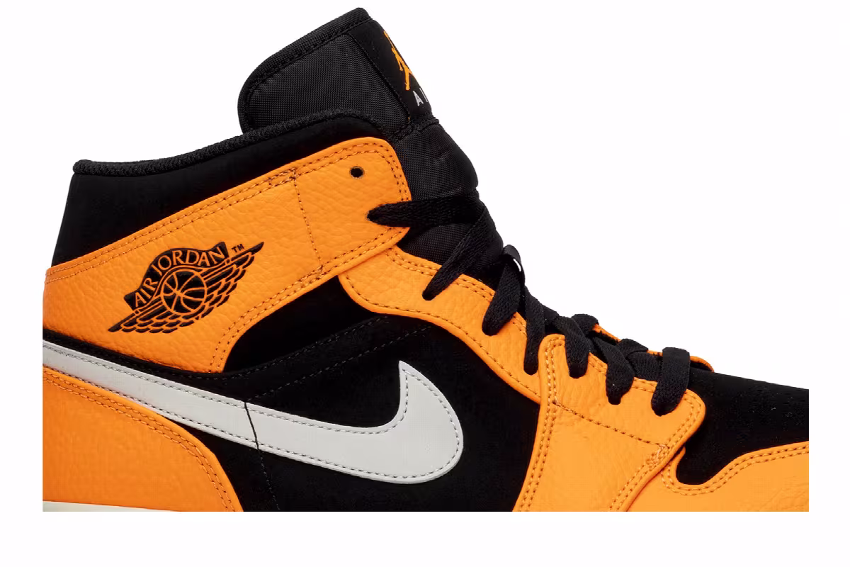 Air Jordan 1 Mid Black Cone, view 3