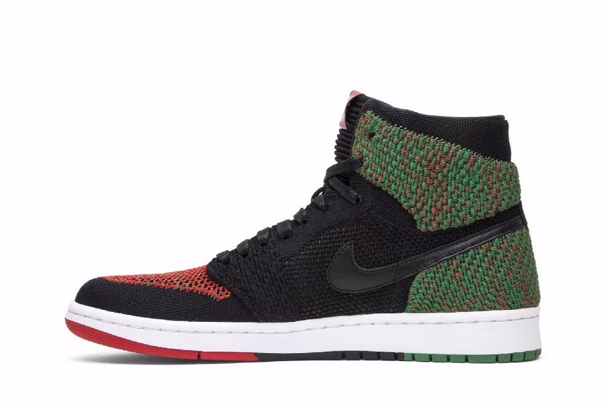 Air Jordan 1 High Flyknit Black History Month, BHM, view 4