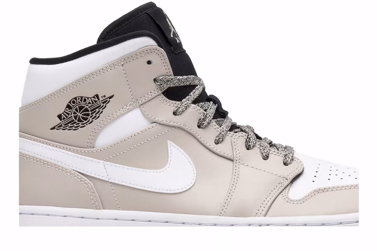 Air Jordan 1 Mid Desert Sand, view 3