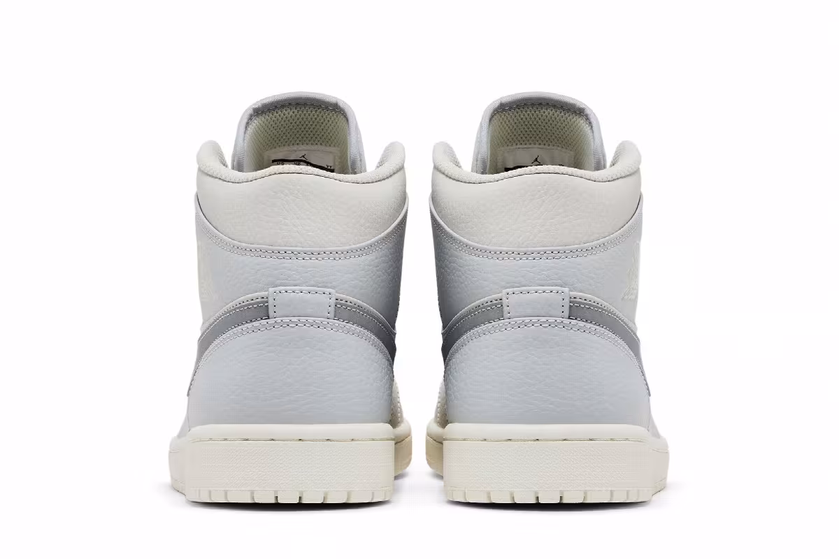 Air Jordan 1 Mid SE Grey Fog, view 7