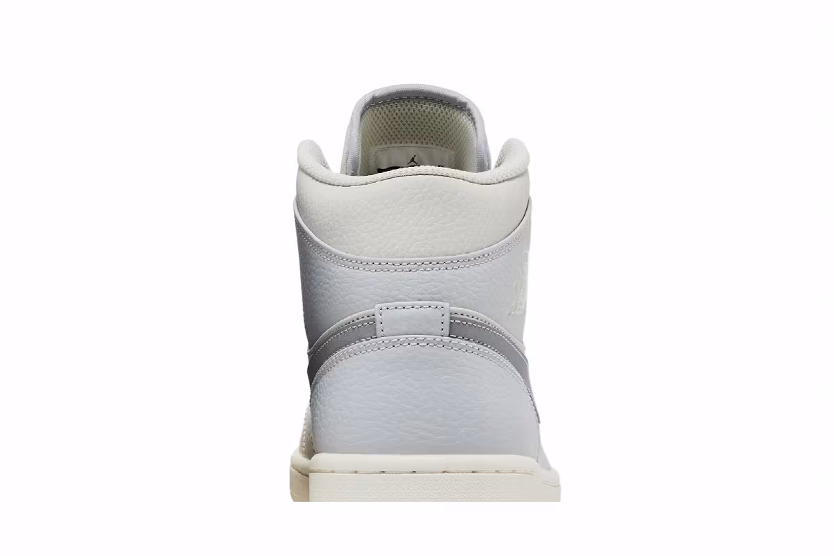 Air Jordan 1 Mid SE Grey Fog, view 8