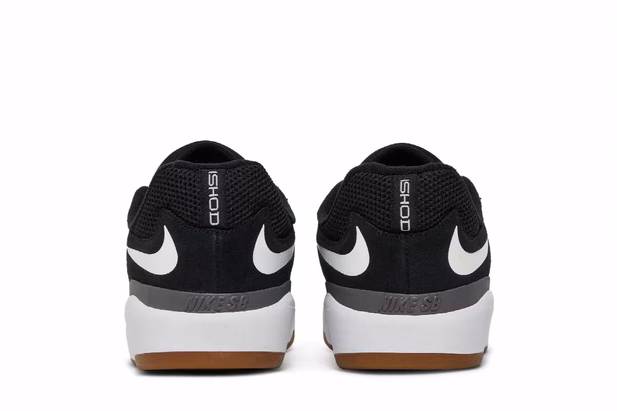 Nike Ishod Wair SB Black White, view 7
