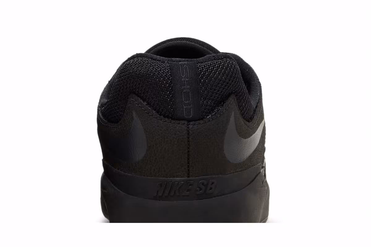Nike Ishod Wair Premium SB Triple Black, view 8
