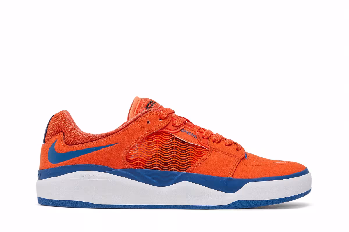 Nike Ishod Wair Premium SB Orange Blue Jay, view 2