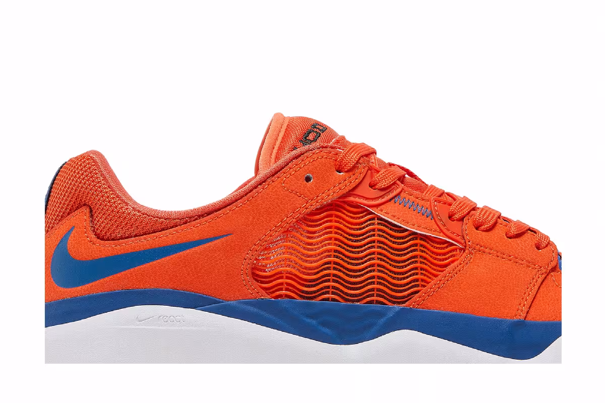 Nike Ishod Wair Premium SB Orange Blue Jay, view 3