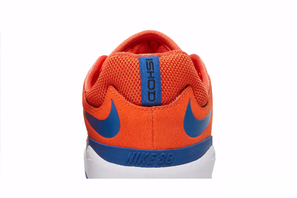 Nike Ishod Wair Premium SB Orange Blue Jay, view 8