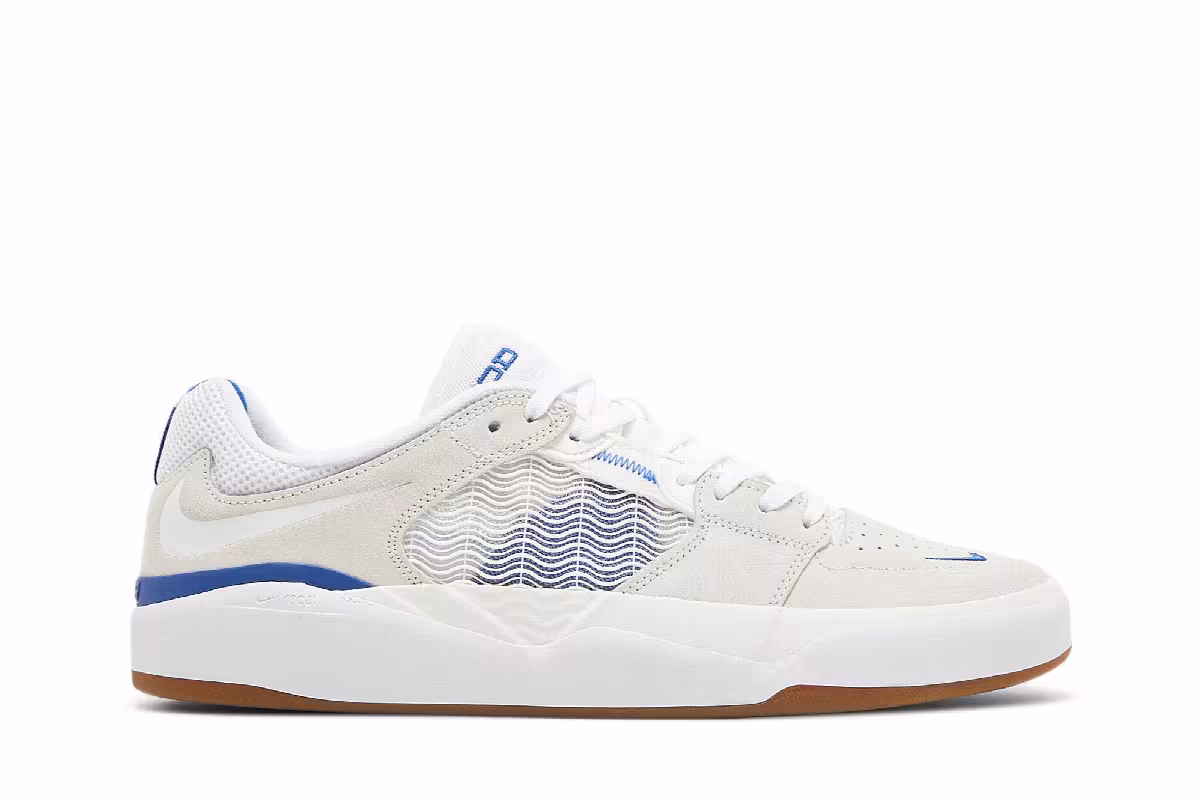 Nike Ishod Wair SB White Game Royal, view 2