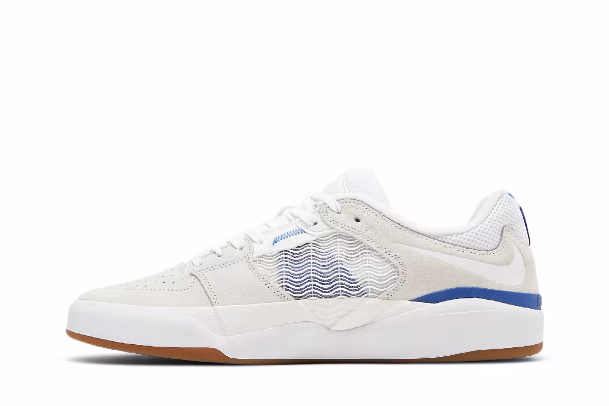 Nike Ishod Wair SB White Game Royal, view 4