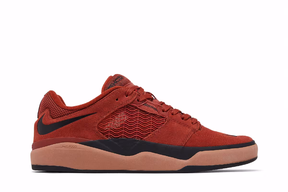 Nike Ishod Wair SB Rugged Orange Mineral Clay, view 2