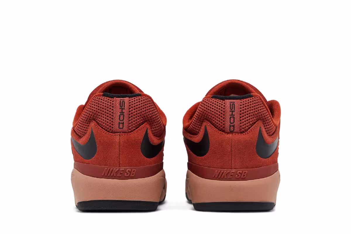 Nike Ishod Wair SB Rugged Orange Mineral Clay, view 7