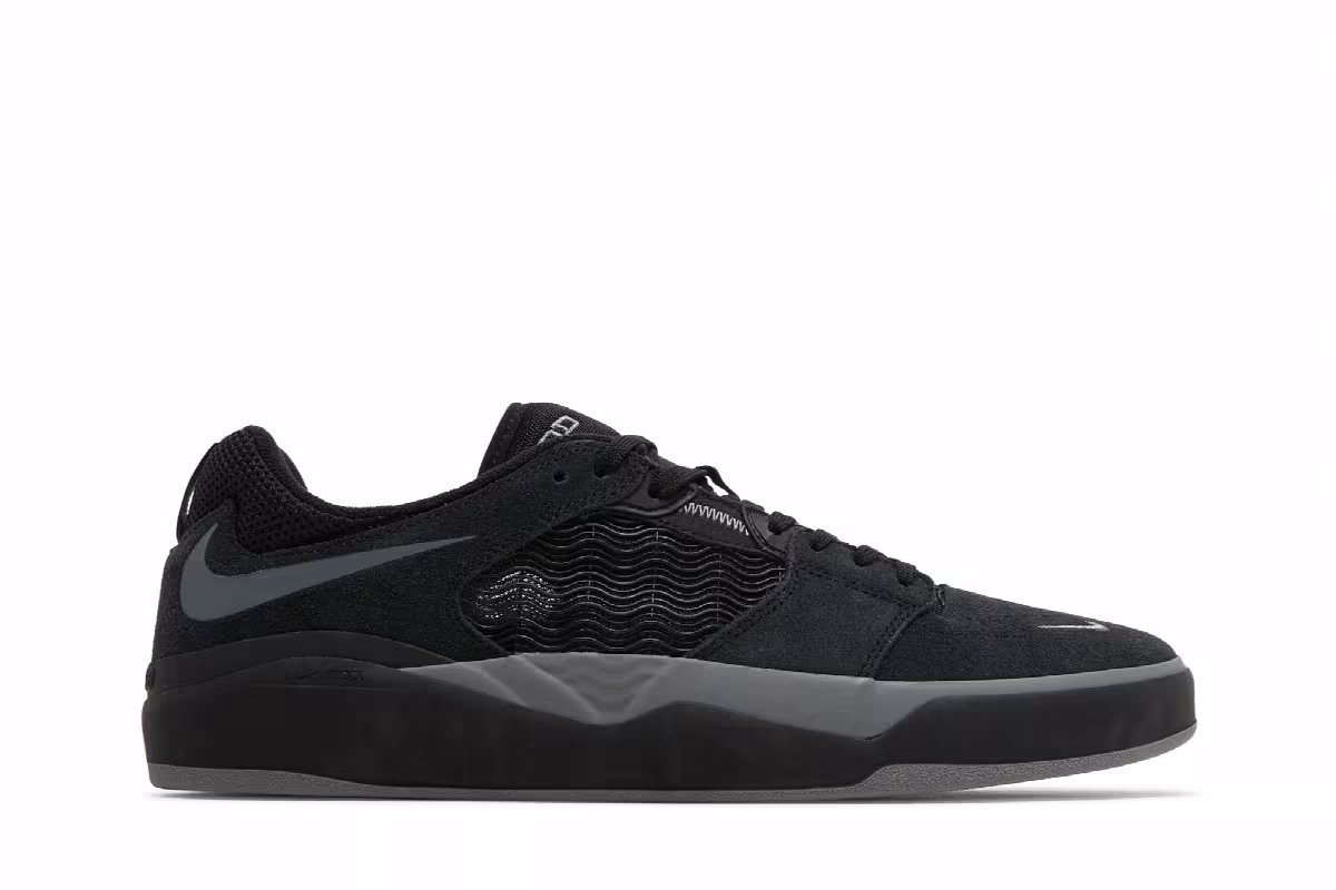 Nike Ishod Wair SB Black Dark Grey, view 2